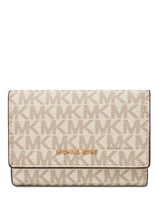 Michael Kors Michael Дамски Портфейл за Карти в Бежово Michael Kors Michael Дамски Портфейл за Карти в Бежово