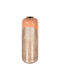Dekorative Bodenvase Metallisch Orange