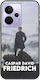 Caspar David Friedrich Realme 14t 5g Черен TPU Силикон