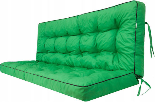 Garden Chair Cushion with Backrest Green