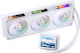Jonsbo TF3-360SCW Water Cooling System AIO CPU With 3 120mm Fans White