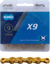 Kmc X9 Ti-n Златиста Верига Kmc X9 Ti-n Златиста Верига