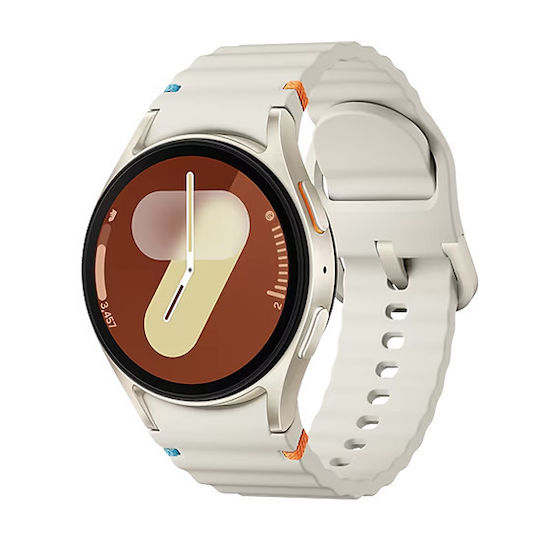 Samsung Galaxy Watch7 LTE Алуминий 40мм 4G - LTE / Bluetooth / NFC / Wi-Fi Реновиран Класификация A Крем