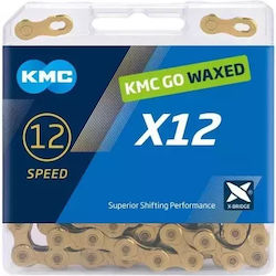 Kmc X12 Ti-n Waxed Gold Chain Kmc X12 Ti-n Waxed Gold Chain