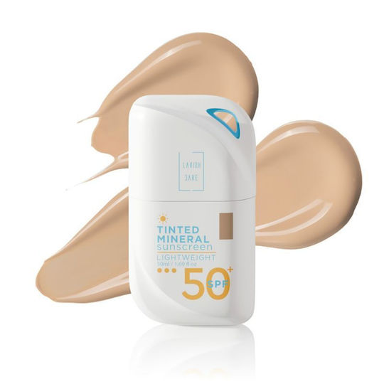 Lavish Care Tinted Mineral Mineral Αντηλιακή Κρέμα Προσώπου SPF50 με Χρώμα No2 Medium Shade 50ml