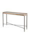 Metal Console Table Beige L132xWxH