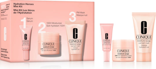 Clinique Hydration Heroes Mini Kit Комплект за Грижа за Хидратация 3 Броя