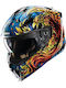 Icon Threshold Burn Birdie Burn Κράνος Μηχανής Flip-Up ECE 22.06 με Sunvisor
