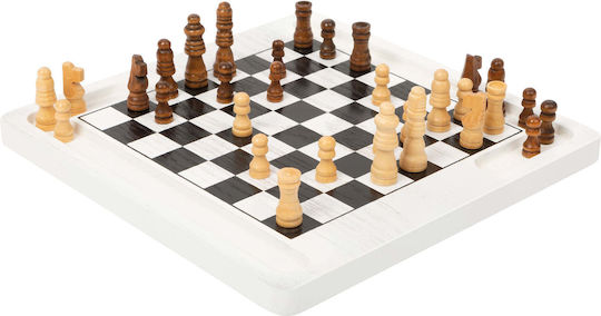 Small Foot Holzfiguren für Schach Weiß 20cm