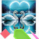 Diamond Mosaic Swans 2001847 18476