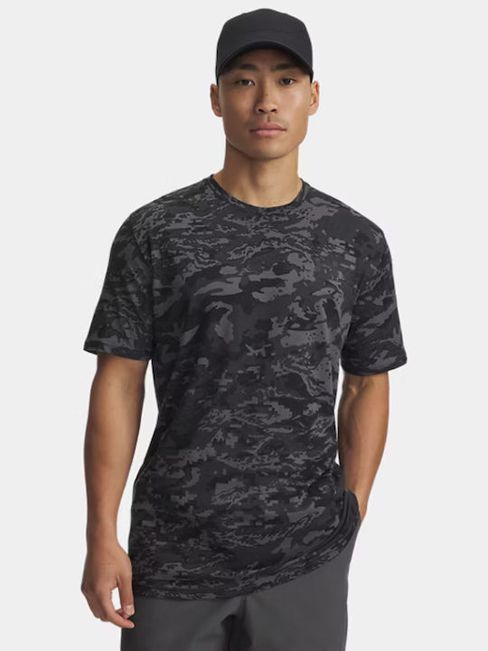 Under Armour Abc Спортна Тениска Черна