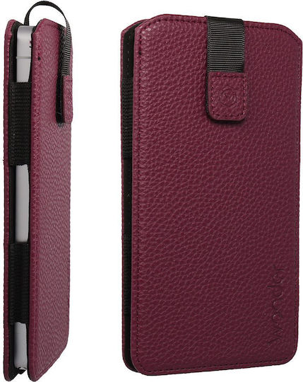 Wonder Flexi Pouch Back Cover Burgundy (iPhone Air Galaxy S26 Xiaomi 15 Oppo A55)