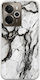 Cracked Marble White Black Realme 14 5g Flexible Tpu Διάφανη Σιλικόνη