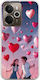 Mobile Phone Case Valentine's Day Heart Balloons In Sky Realme 14 5g Flexible TPU Transparent Silicone
