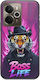 Boss Life Tiger Realme 14 5g Black Tpu Μαύρη Σιλικόνη
