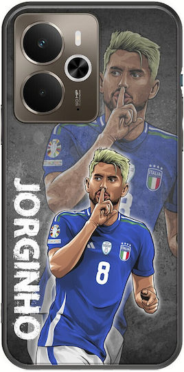 Euro 2024 Jorginho Realme 14 5g Black Tpu Μαύρη Σιλικόνη