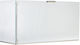 Zogometal Glass Fireplace Screen 80x30x50cm Silver
