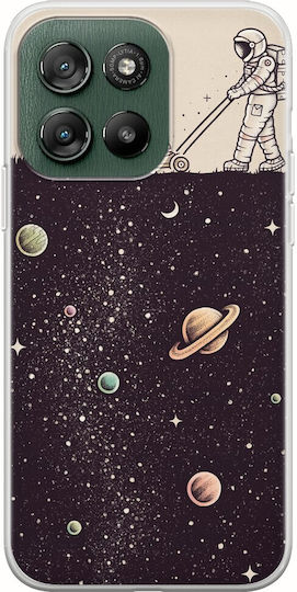 Space Cut Motorola Moto G57 Power 5G Flexible TPU Transparent Silicone