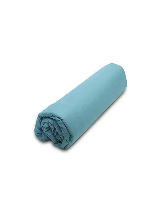 Sunshine Mint Bed Sheet King Size with Rubber H...