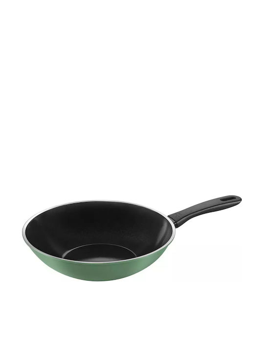 Ballarini Caprera Wok από Αλουμίνιο με Κεραμική Επίστρωση 28cm