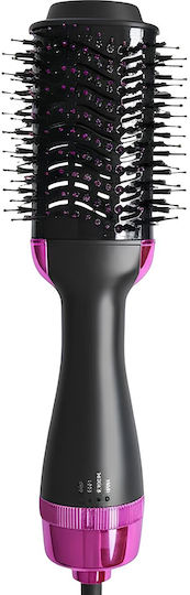 Avizar Multifunktionale Elektrische Haarbürste 650w Schnelles Trocknen Styling Schwarz