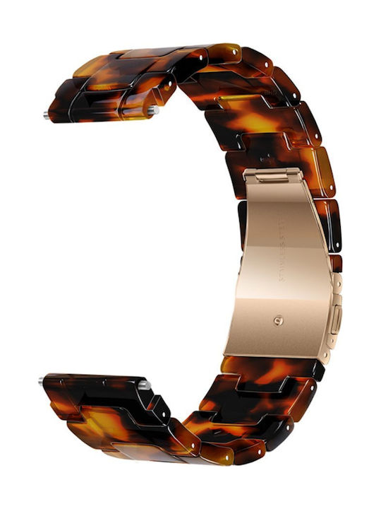 Watchband Hoco Wh19 Elegant Series Πλαστικό Μπρασελέ Samsung Huawei Xiaomi Vivo Oppo Κα 22mm Universal Ταρταρούγα
