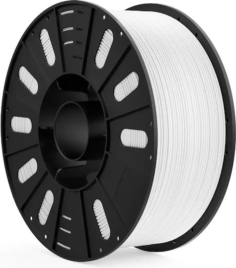 Elegoo PETG 3D Принтер Филамент 1.75mm Бял 3kg 1бр (Макарa)
