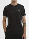 Tipped T-Shirt Schwarz