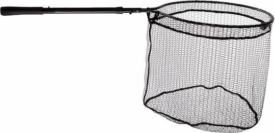 Mikado Automatic Landing Net 130cm 50/45cm Rubber Coated 6x15mm