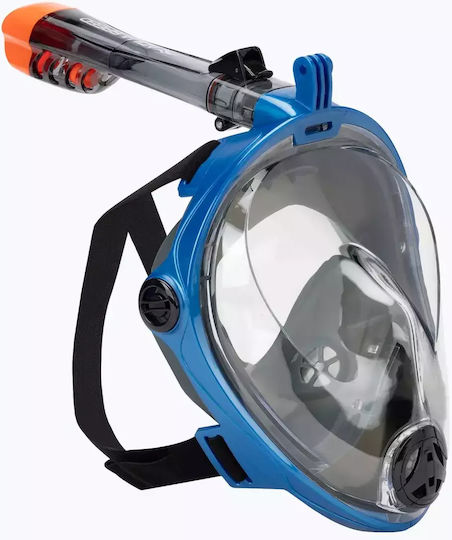Aquaspeed Mască De Scufundare Din Silicon Față Întreagă Neagră