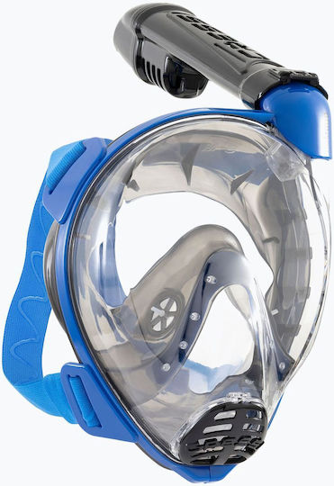 CressiSub CressiSub Tauchmaske Silikon Vollgesicht Komodo Blau