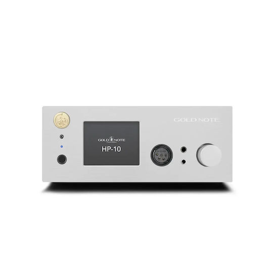 Gold Note Hp-10 Deluxe High-end Headphone Amplifier Silver