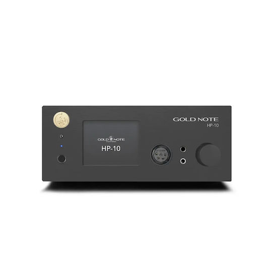 Gold Note Hp-10 Deluxe High-end Headphone Amplifier Black