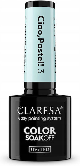 Claresa Color Soak Off Ημιμόνιμο Βερνίκι Νυχιών Ciao Pastel! 3.5gr