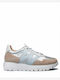 Damen Sneakers Plata Beige Silber