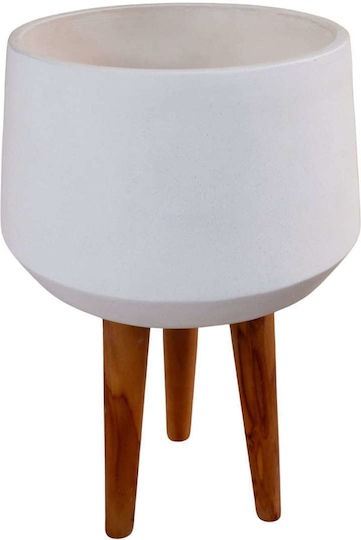 Freebox Flower Pot White Freebox Flower Pot White