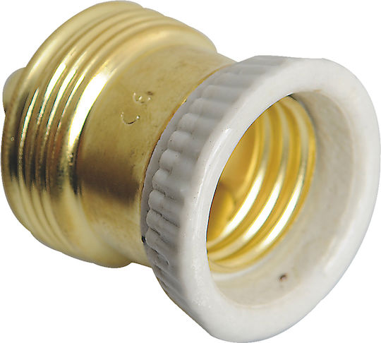 Eurolamp Ντουί Προέκτασης για Ντουί E27 Μπρούτζινο 840-23041