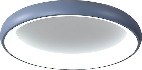 ArkoLight Πλαφονιέρα Οροφής Γκρι με Ενσωματωμένο LED και Τηλεχειριστήριο