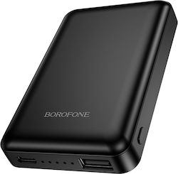 Borofone BJ82 5000mAh 5W Schwarzes Power Bank Borofone BJ82 5000mAh 5W Schwarzes Power Bank