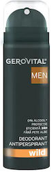 Wild Deodorant Antiperspirant 150 Ml Gerovital Men Wild Deodorant Antiperspirant 150 Ml Gerovital Men
