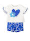 Kinderbekleidungsset mit Sommer-Shorts 2 Stück Optical Weiß