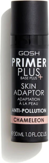 Gosh Primer Plus Haut Adaptor Vegan Anti-Pollution Flüssiges Make-up Foundation Chameleon 30 Ml