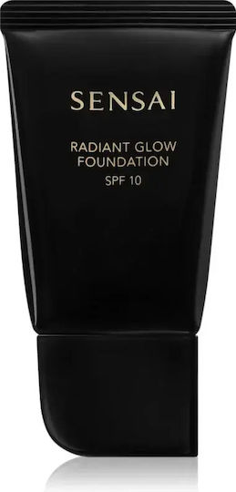 Light Moisturizing Foundation Sensai Radiant Glow Foundation Shade 30 Volume Ml 30