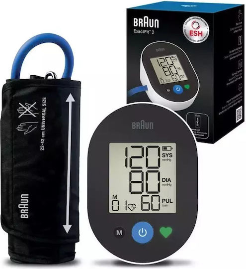 Braun Exactfit 2 Bua4050eu Апарат За Кръвно Налягане С Откриване На Аритмия