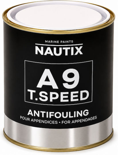 Υφαλόχρωμα Καρινών Τιμονιών Nautix Α9τ.speed 0,75ltr Orange Fluo