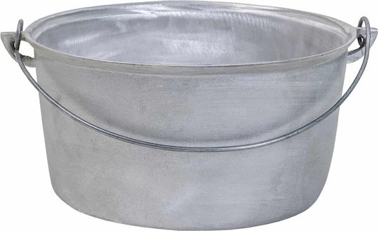 Aluminum Food Cauldron 7l Capacity Flat Bottom Ext 8063_1