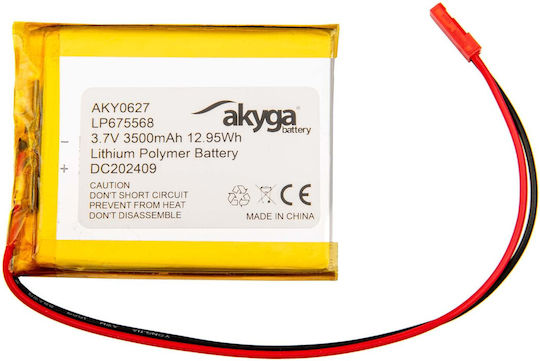 Akyga Baterie Li-Po 3.7V 3500mAh 1S pentru Vehicul RC