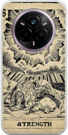 Tarot Cards Strength Realme 14 Pro+ 5g Flexible Tpu Διάφανη Σιλικόνη