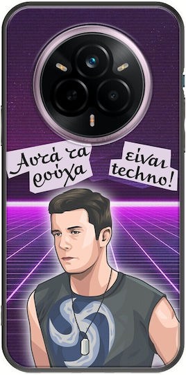 Epic Quotes Dallas Realme 14 Pro+ 5g Black Tpu Μαύρη Σιλικόνη