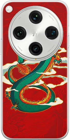 Chinesischer Drache Oppo Find X8 Pro 5g Flexible Tpu Transparente Silikon Handyhülle